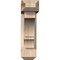 Ekena Millwork Balboa Craftsman Smooth Bracket w/ Offset Brace, Douglas Fir, 5 1/2"W x 20"D x 20"H BKT0604X20X20BOA04SDF - alternate 4